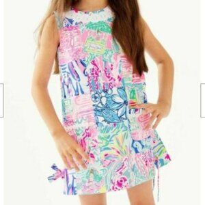 Lilly Pulitzer GIRLS CLASSIC SHIFT DRESS  Multi Pop Up Summer Remix size 7 & 10
